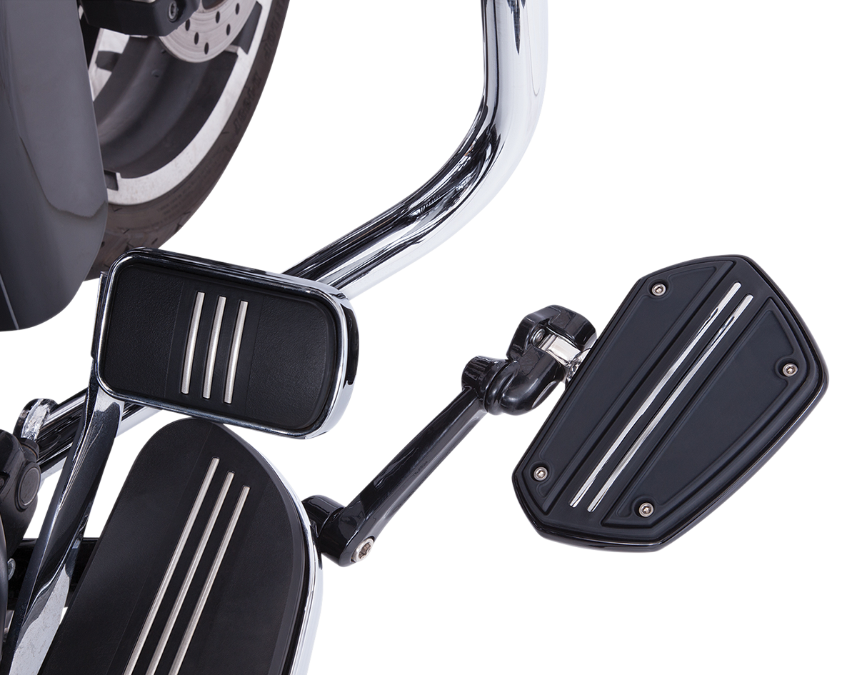 Placa CIRO Twin Rail - Con adaptador - Negro 60221 