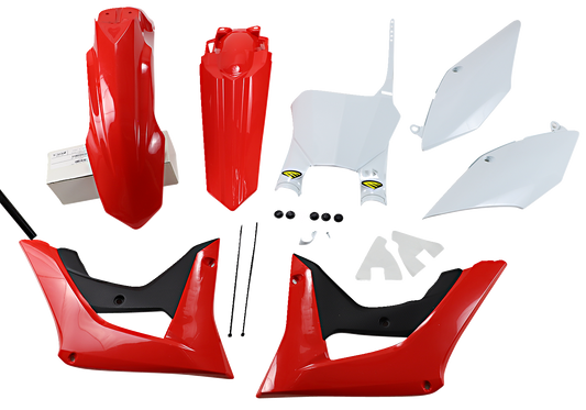 CYCRA Replica Body Kit - OE Red/White/Black NOT FOR CRF250RX/450RX 1CYC-9420-00