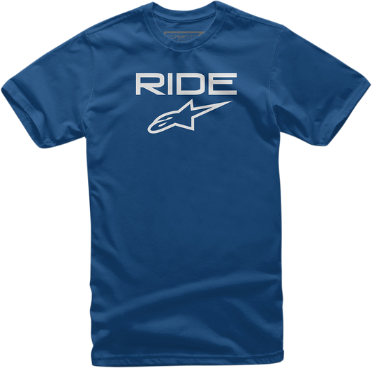 ALPINESTARS Ride 2.0 T-Shirt - Blue/White - Large 1038720007920L