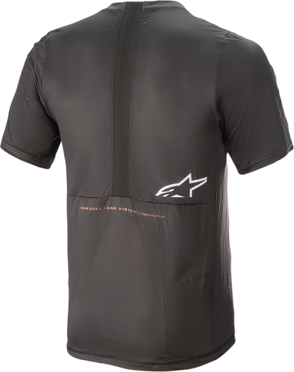 ALPINESTARS Alps 6.0 V2 Jersey - Short-Sleeve - Black/Coral - 2XL 1763921-1793-2X