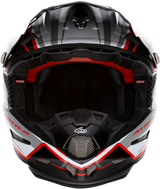6D ATR-2 Helmet - Phase - White/Red - XL 12-2838