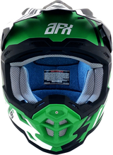 Casco AFX FX-19R - Racing - Verde mate - Grande 0110-7080 