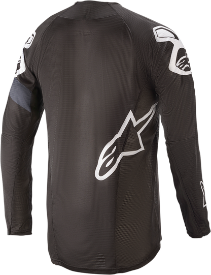 ALPINESTARS Techstar Long-Sleeve Jersey - Black/Gray - 2XL 1760220-104-2X