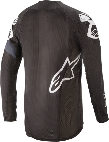 Maillot de manga larga ALPINESTARS Techstar - Negro/Gris - Grande 1760220-104-LG 