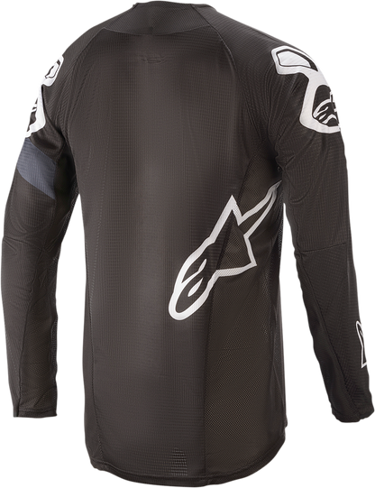 ALPINESTARS Techstar Long-Sleeve Jersey - Black/Gray - XL 1760220-104-XL