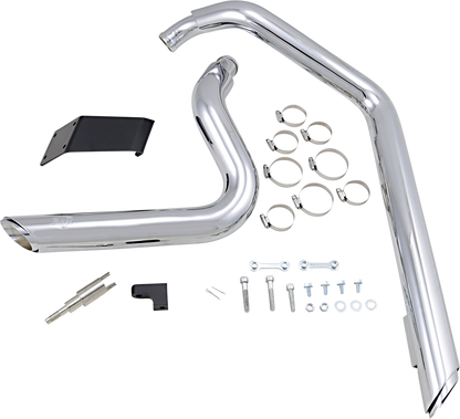 VANCE & HINES Shortshots Staggered Exhaust System - Chrome 17223