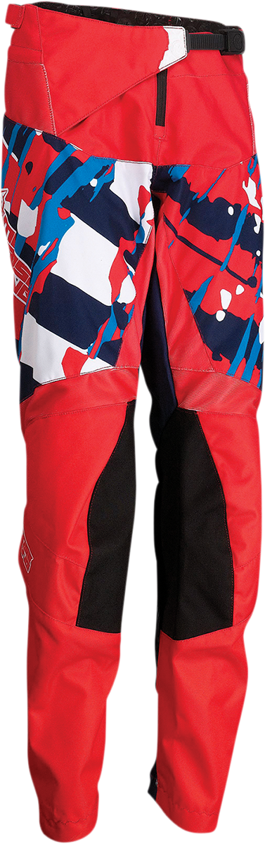 MOOSE RACING Youth Agroid Pants - Red - 28 2903-2108