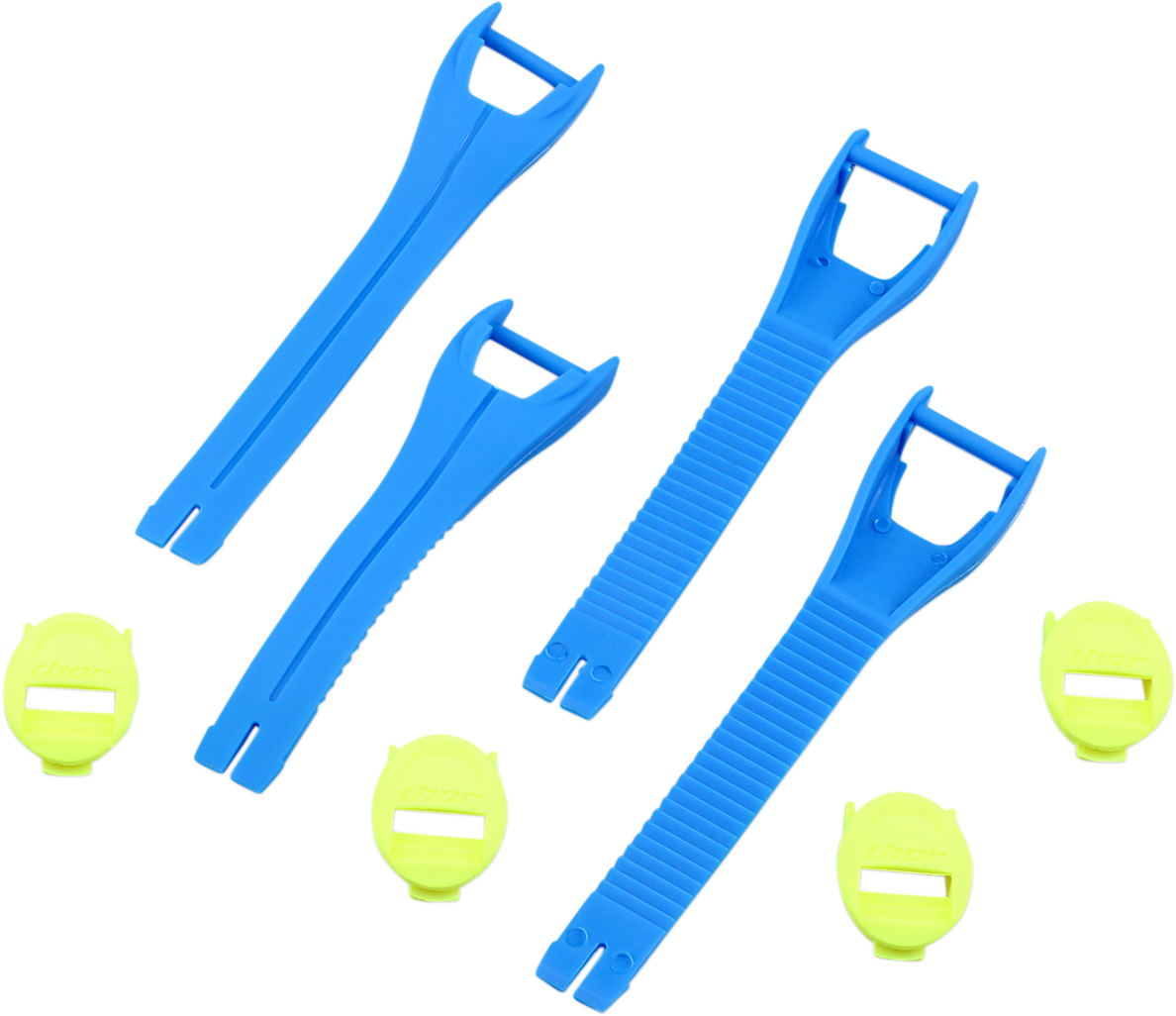 THOR Blitz XP MX Boot Straps - Blue - Size 10-15 3430-0871