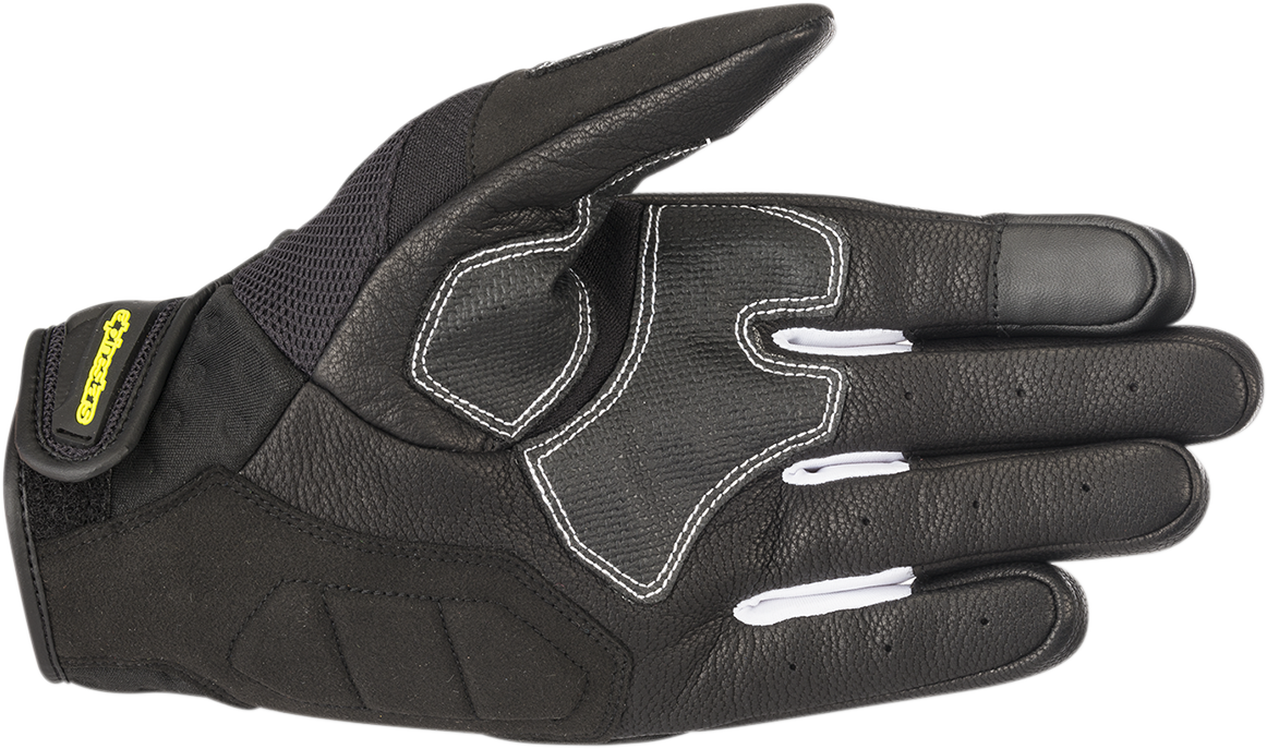 ALPINESTARS Crossland Gloves - Black/Fluo Yellow - Large 3566518-155-L