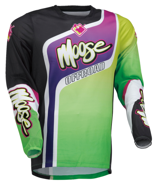 MOOSE RACING Sahara™ Jersey - Purple/Green - Medium 2910-7229
