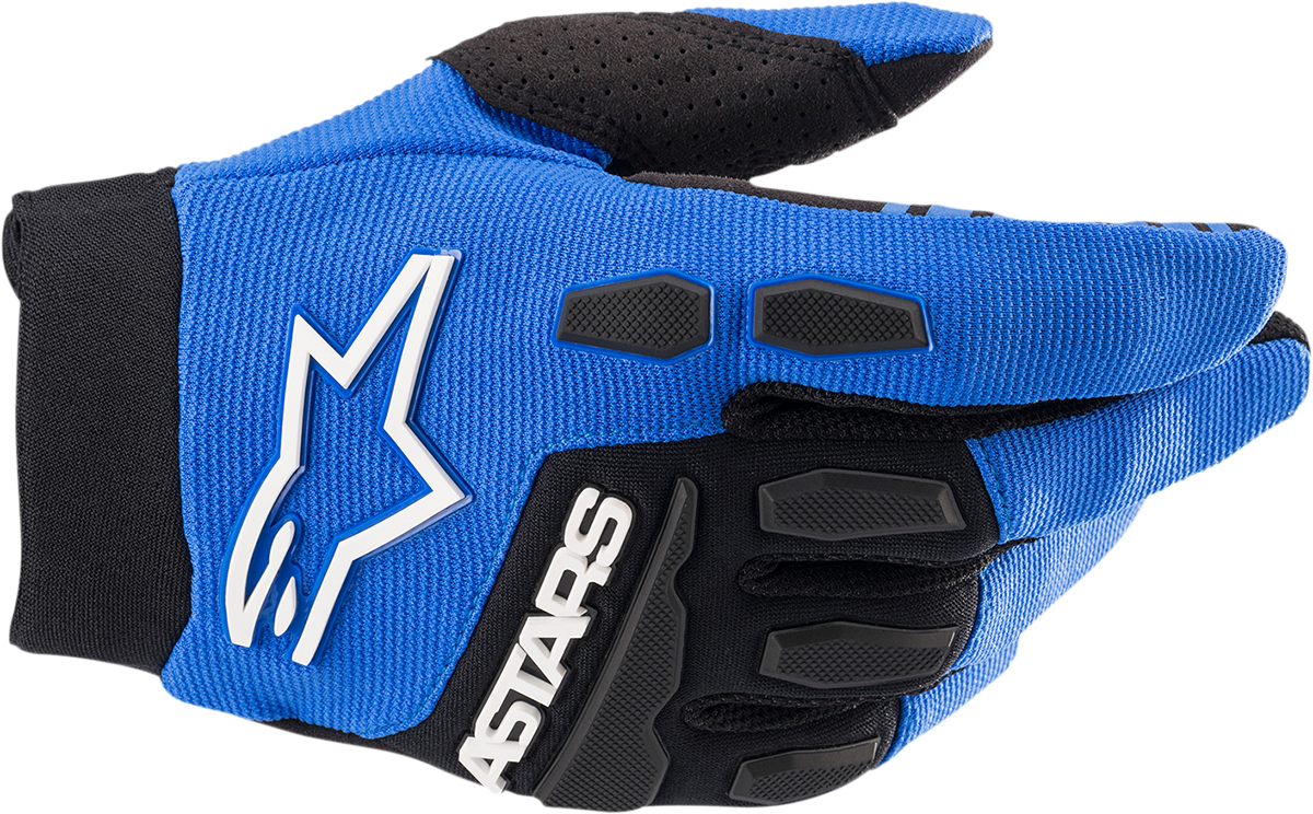 ALPINESTARS Youth Full Bore Gloves - Blue/Black - XS 3543622-713-XS