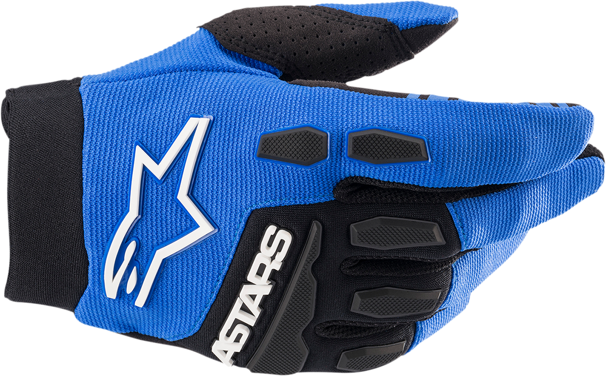 Guantes ALPINESTARS Youth Full Bore - Azul/Negro - Pequeños 3543622-713-S 