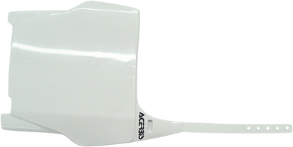 ACERBIS Front Number Plate - White N/F 02-03 CR125/250 2042210002