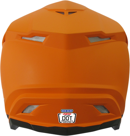 AFX FX-19R Helmet - Matte Orange - XS 0110-7045