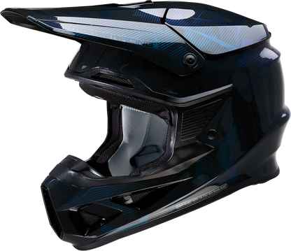 Casco MOOSE RACING FI - Agroid Camo - MIPS® - Azul iridiscente - Pequeño 0110-7753