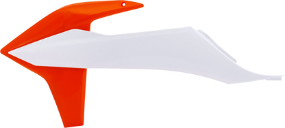 Cubierta del radiador ACERBIS - Naranja OEM/Blanco OEM 2726516813