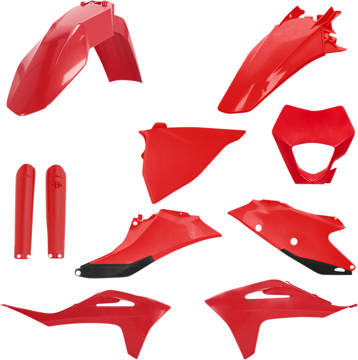 ACERBIS Full Replacement Body Kit - Red/Black 2872811018