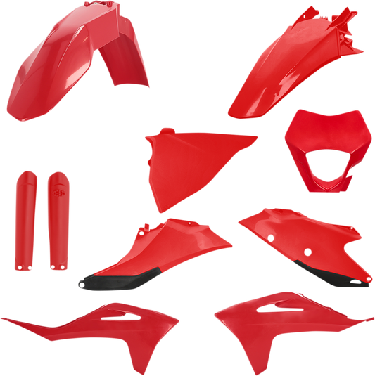 ACERBIS Full Replacement Body Kit - Red/Black 2872811018
