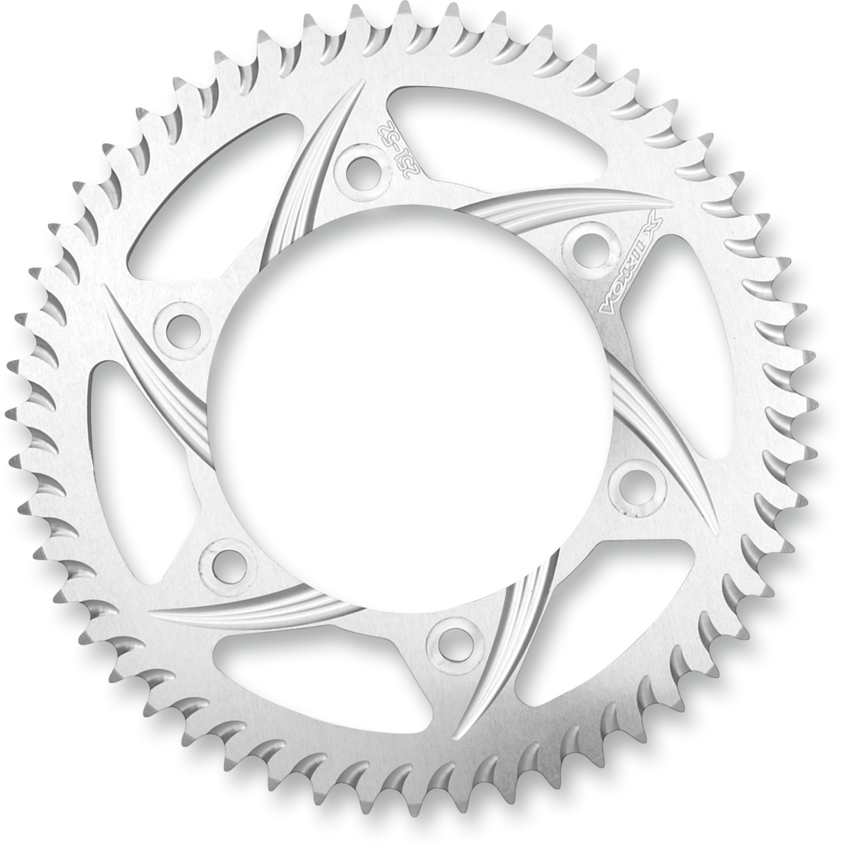 VORTEX Aluminum Sprocket - Silver - Rear - 45 Tooth Kawasaki ZX-Z 900 RS  /Honda CBR  454-45