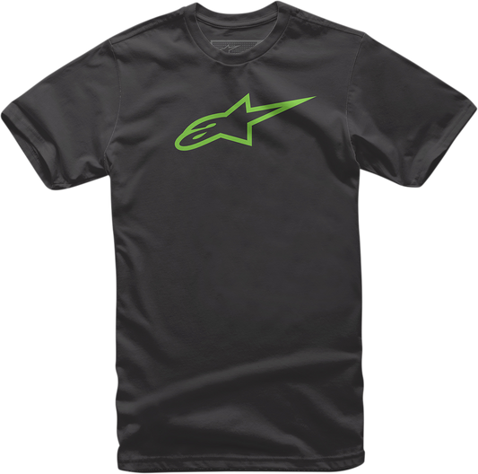 ALPINESTARS Ageless T-Shirt - Black/Green - 2XL 10327203010602X