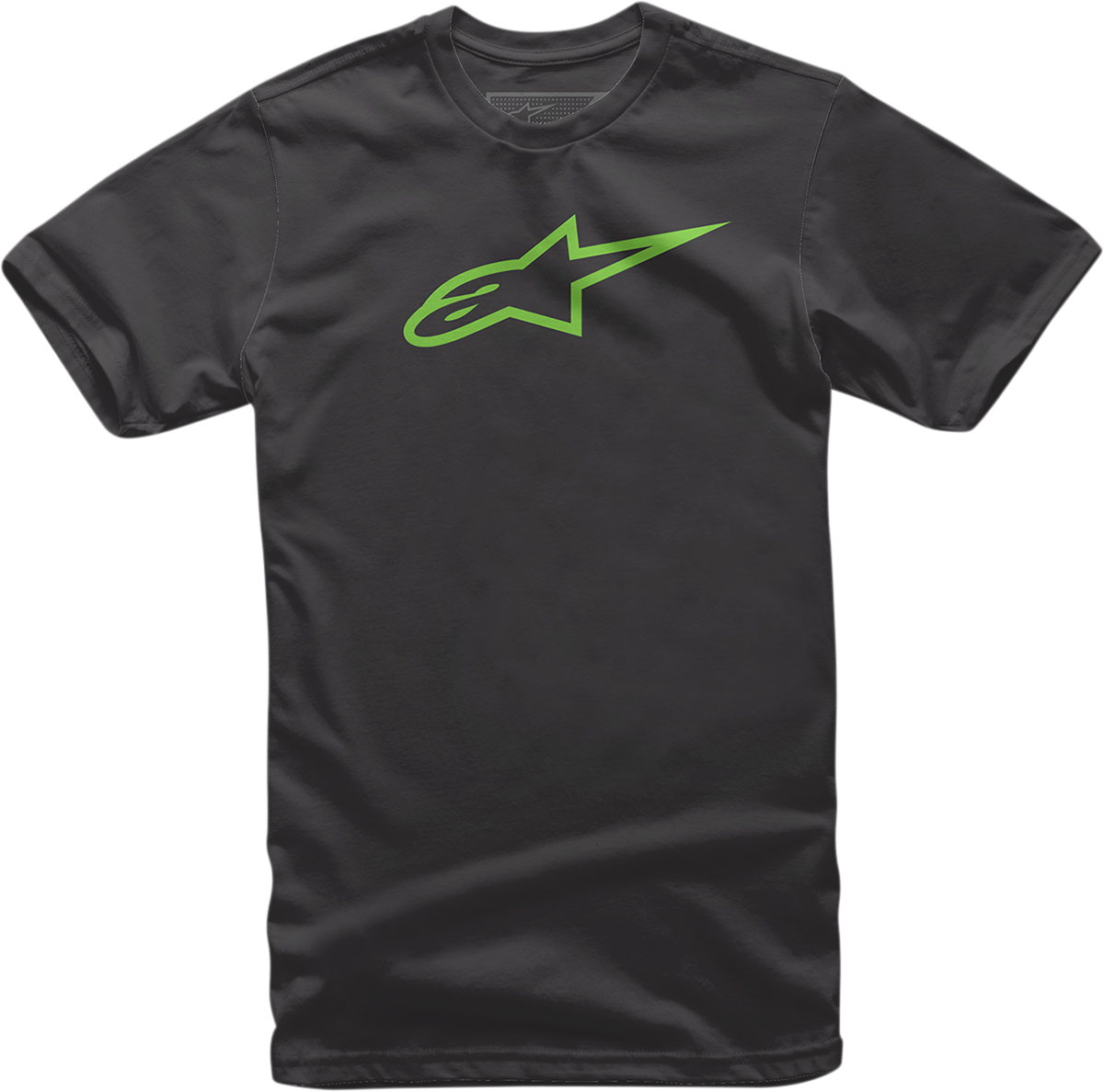 ALPINESTARS Ageless T-Shirt - Black/Green - Large 1032720301060L