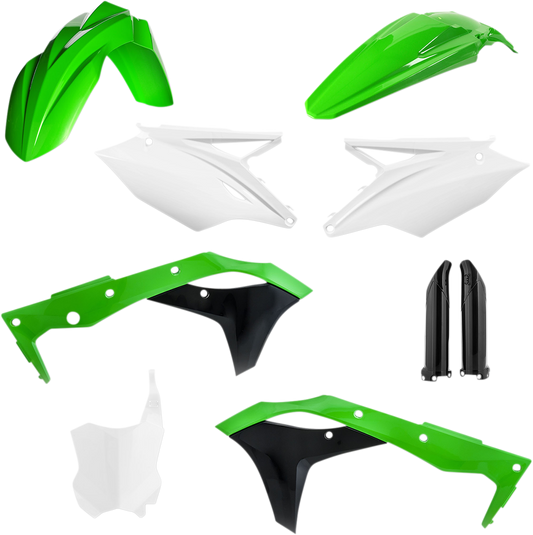 ACERBIS Full Replacement Body Kit - OEM Green/White/Black 2685826812