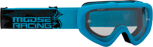 MOOSE RACING Youth Qualifier Goggles - Agroid - Blue 2601-2666