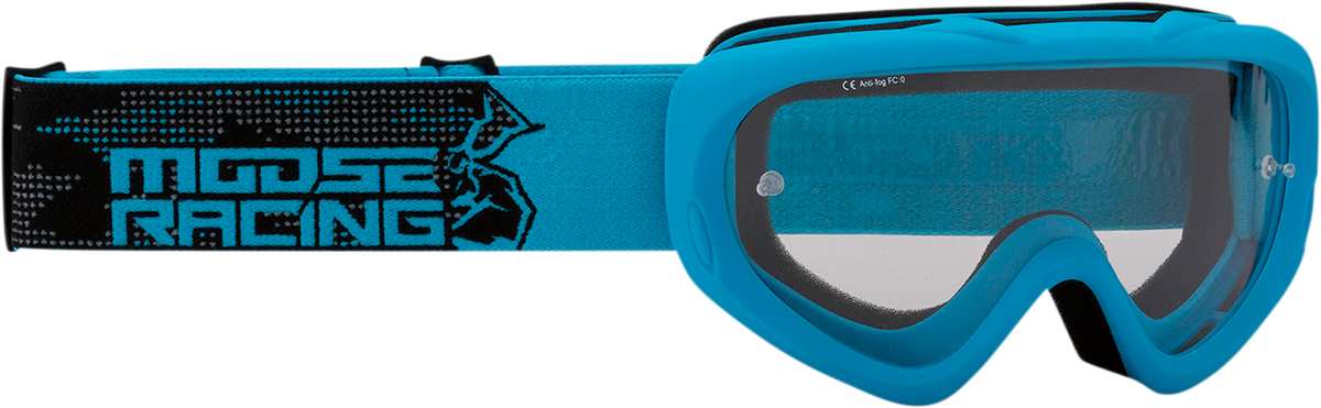 MOOSE RACING Youth Qualifier Goggles - Agroid - Blue 2601-2666