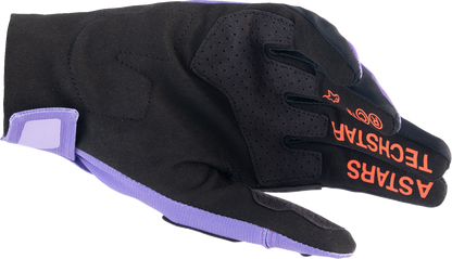 ALPINESTARS Techstar Gloves - Purple/Black - Large 3561024-381-L