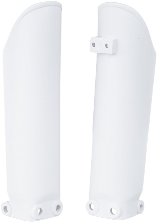 ACERBIS Lower Fork Covers for Inverted Forks - White 2732026811