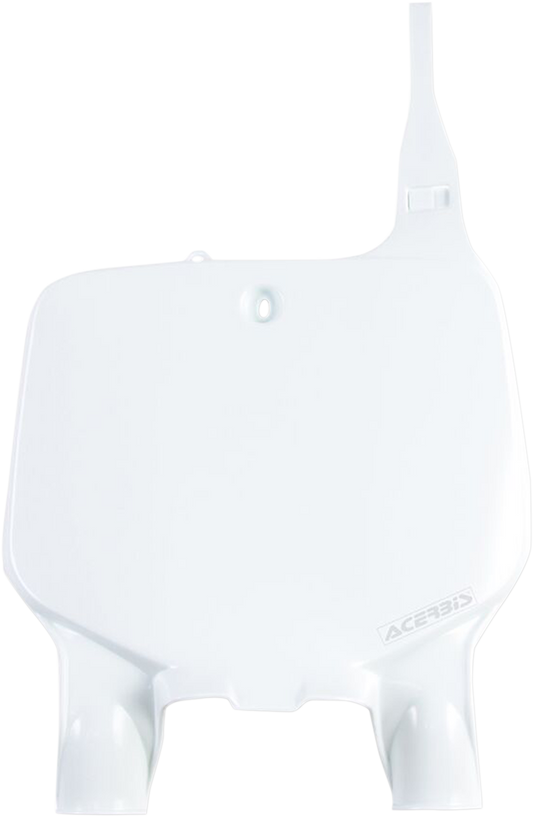 ACERBIS Front Number Plate - White KX 125/250/500 1996-2002 2042300002
