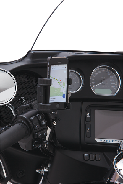 CIRO Soporte para Smartphone/GPS - sin Cargador - Negro 50311 
