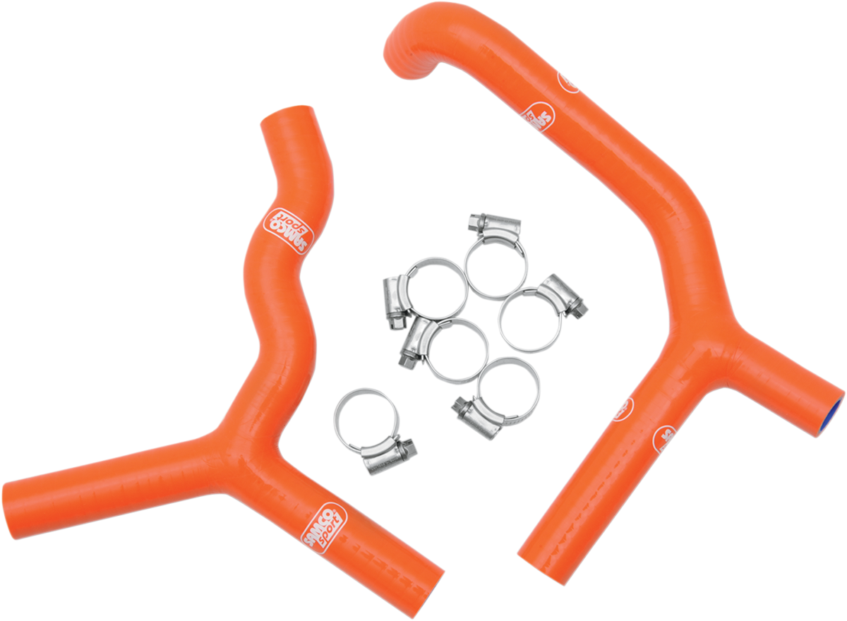 MOOSE RACING Race Fit Radiator Hose Kit - Orange - KTM MBU-KTM-3-OR