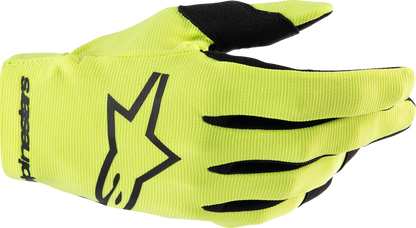 ALPINESTARS Radar Gloves - Fluo Yellow/Black - Large 3561824-551-L