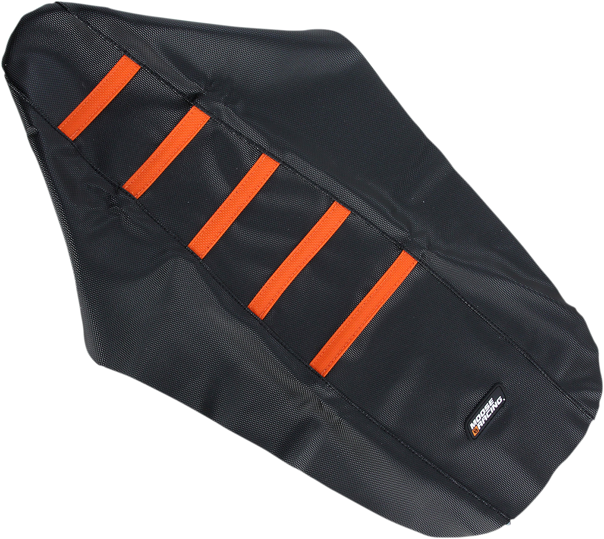 MOOSE RACING Ribbed Seat Cover - Black Cover/Orange Ribs - KTM KTM25003-336RT