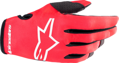 ALPINESTARS Radar Gloves - Mars Red/White - Medium 3561823-3120-M