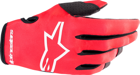 ALPINESTARS Radar Gloves - Mars Red/White - Medium 3561823-3120-M