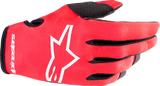 ALPINESTARS Radar Gloves - Mars Red/White - Large 3561823-3120-L