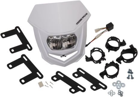 MOOSE RACING Halo LED Headlight - White 8667100008