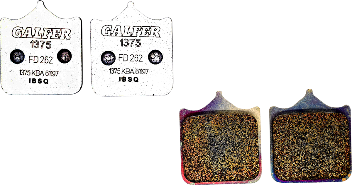 Pastillas de Freno Cerámicas Sinterizadas GALFER HH FD262G1375