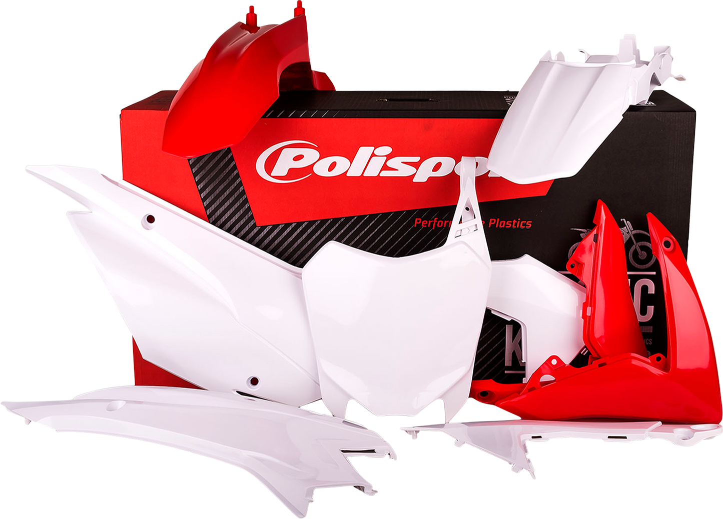 POLISPORT Body Kit - Complete - OEM Red/White - CRF 110F 90537