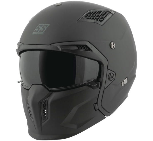 Speed And Strength SS2400 Solid Speed Helmet Black