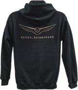 FACTORY EFFEX Sudadera con capucha y cremallera Goldwing Icon - Negro - Grande 25-88804 