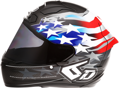 6D ATS-1R Helmet - Patriot - Red/White/Blue - XL 30-0698