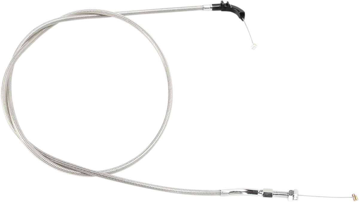 MOTION PRO Throttle Cable - Push - Suzuki - Stainless Steel 64-0269