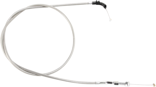 MOTION PRO Throttle Cable - Push - Suzuki - Stainless Steel 64-0269