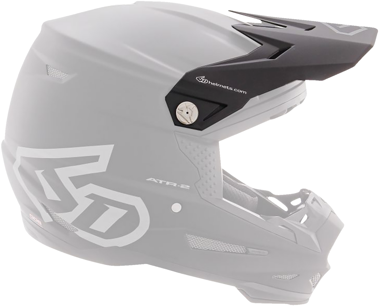 6D ATR-2 Visor - Matte Black 72-6039