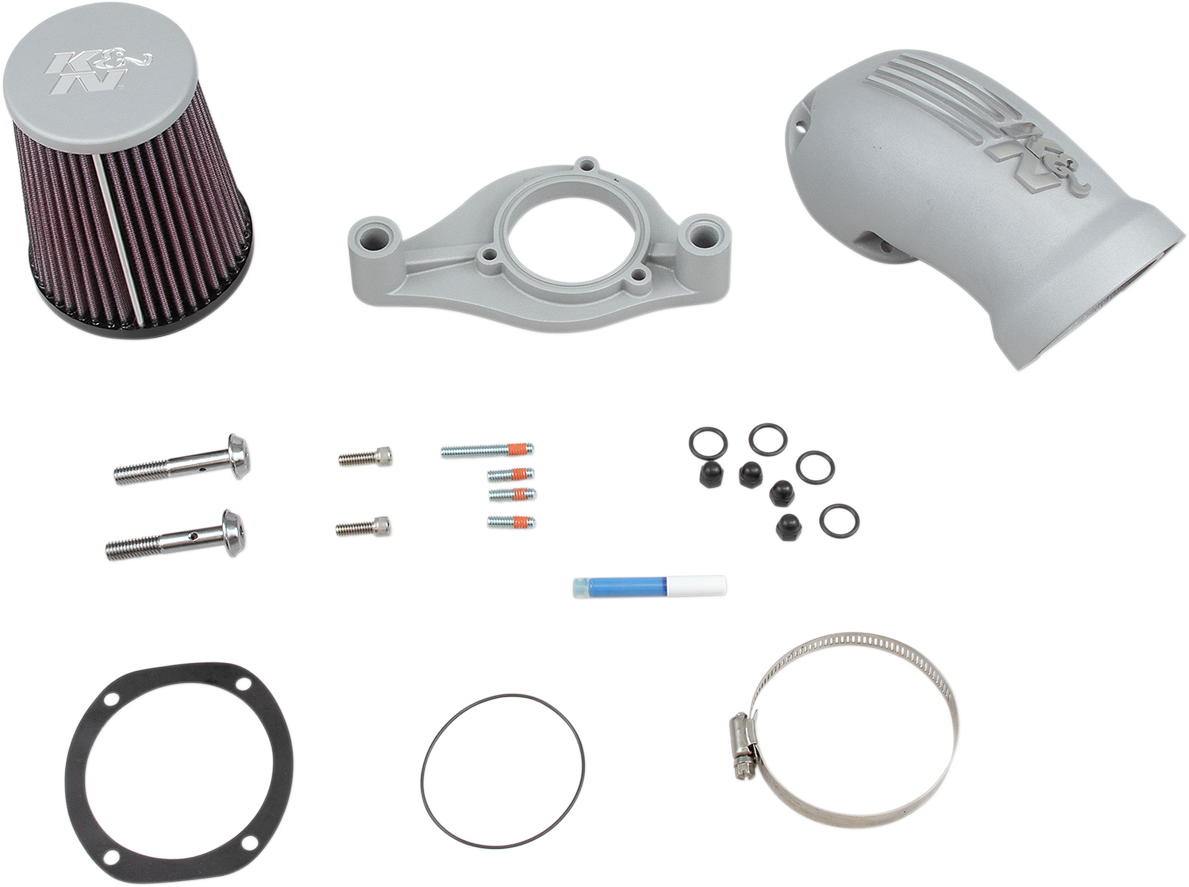 K & N Intake Kit - Silver N/F MODELS W/FAIRING LWRS 63-1139S