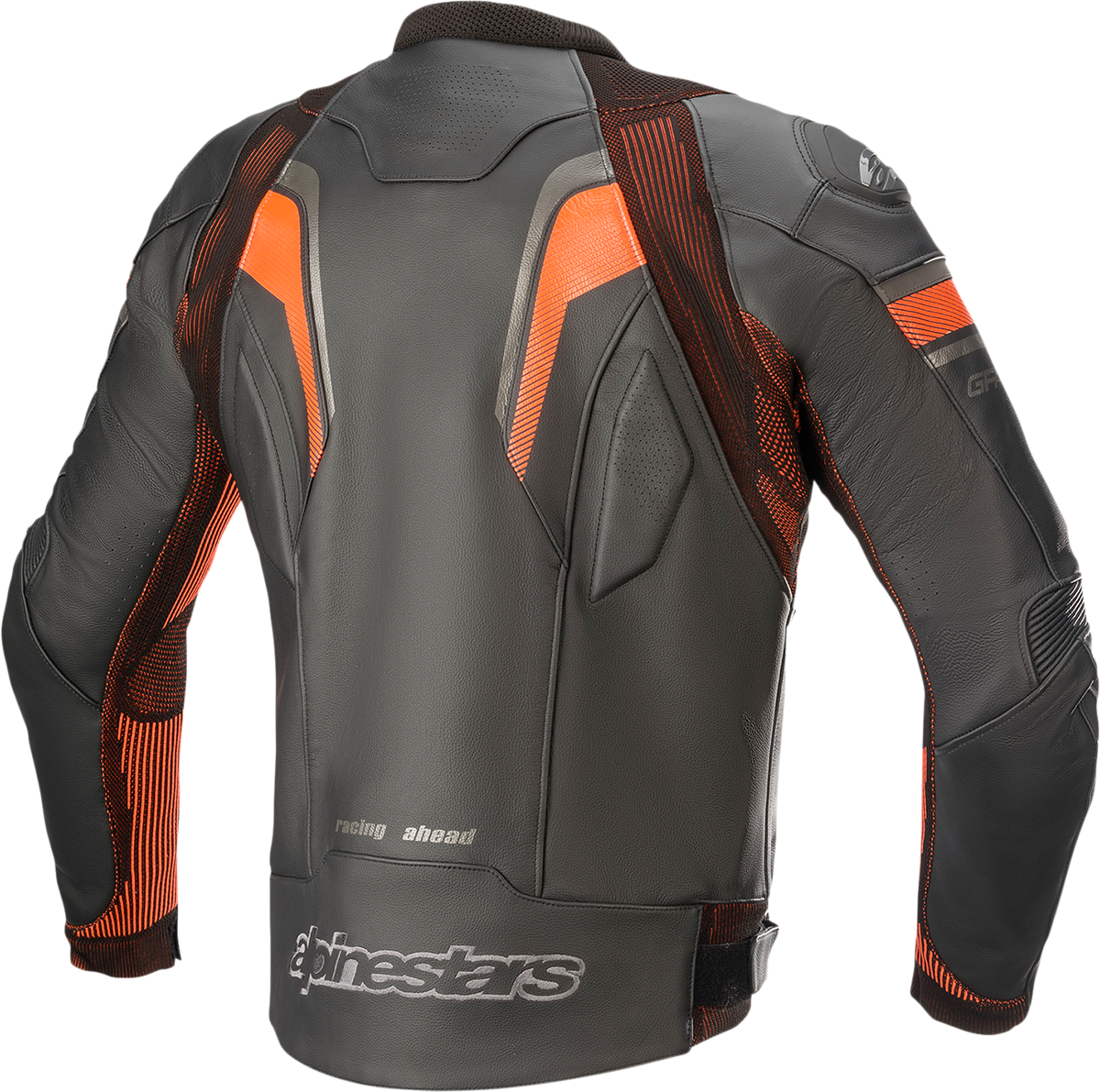 ALPINESTARS GP Plus R v3 Rideknit Leather Jacket - Black/Red Fluo - US 38 / EU 48 3100321-1030-48