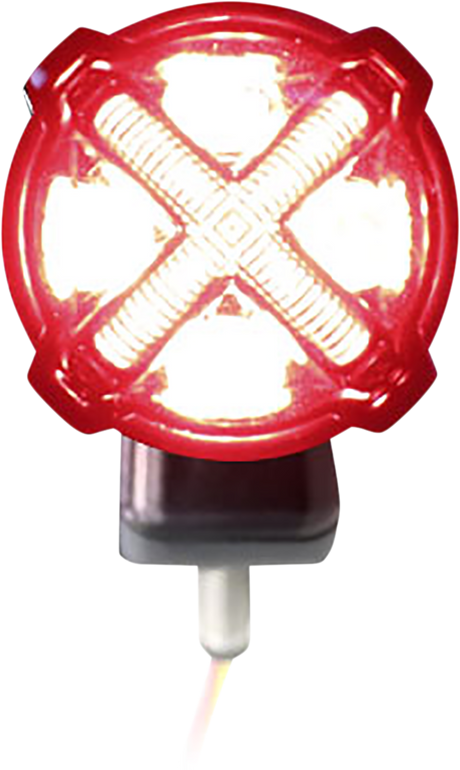 KOSO NORTH AMERICA Taillight - Universal - Red Lens HB036000